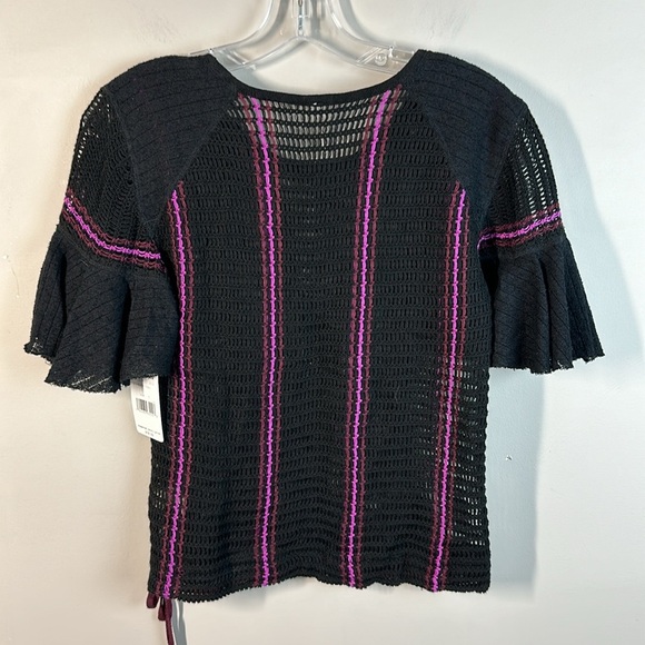 NWT Free People Babes Only Crochet Top Size S Whimsigoth Fairy Grunge - Picture 3 of 11